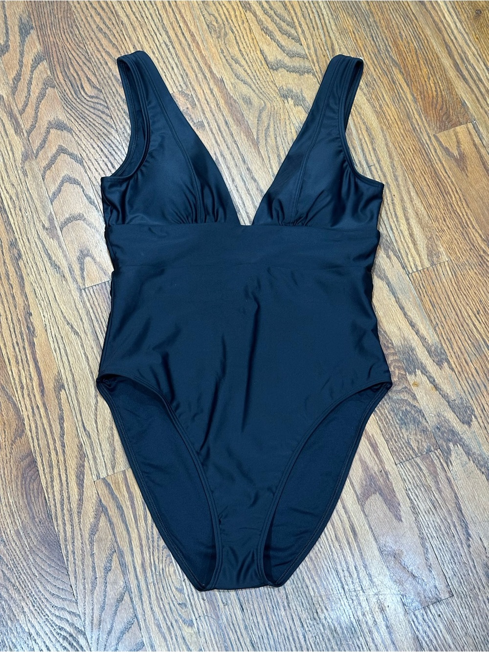 Quince Black One-Piece Swimsuit – Size Medium – NWOT